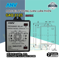 Rơle Relay Trung Gian Luân Phiên ANV G4Q-212S