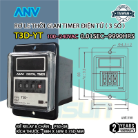 Rơ Le Thời Gian Timer Điện tử ( 3 số ) 0.01sec~9990hrs