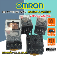 Relay Trung Gian OMRON MKS2P 8 Chân MKS3P 11 Chân 24VDC 220VAC Chính hãng