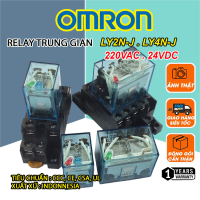 Relay Trung Gian OMRON LY2N-J 8 Chân LY4N-J 14 Chân 24VDC 220VAC Chính hãng