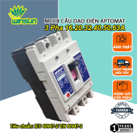 Cầu dao điện Aptomat 3 pha 16-63A CB KHỐI MCCB 