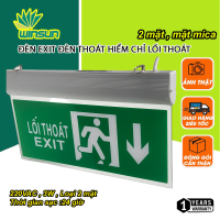 Đèn exit đèn thoát hiểm chỉ lối thoát 2 mặt YIFEI mặt mica độ sáng cao YF-1067