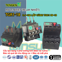 Rơ Le Nhiệt (Relay nhiệt) Tengen TGR1-18