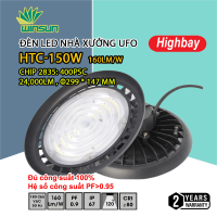 Đèn Led nhà xưởng UFO Highbay 150W, 200W. BH: 2 năm ( 1 đổi 1 )