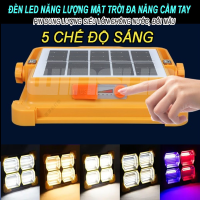 Đèn LED Năng Lượng Mặt Trời Đa Năng Cầm Tay 300W.500W. Đèn Tích Điện Chống Nước IP66 5 Chế Độ Sáng. Có Đèn Cảnh Báo. BH: 2 năm ( 1 đổi 1 )