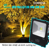 Đèn pha led COB 20W.30W.50W chiếu sáng ngoài trời 5054 Đủ Công Suất. BH: 2 năm ( 1 đổi 1 )