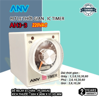Rơ Le Thời Gian ANV, IC TIMER AH3-3 220VAC