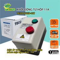 Khởi Động Từ Hộp 11A TECO HUEB-11K Contactor Điện Áp COIL 220V và 380V