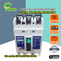Cầu dao điện Aptomat 3 pha 16-63A CB KHỐI MCCB 