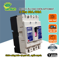  Cầu dao điện Aptomat 3 pha 80A 100A CB KHỐI MCCB 
