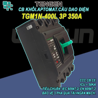CB khối MCCB aptomat cầu dao điện 3P 350~800A A Tengen