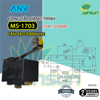 Công tắc hành trình 1703 (CM-1703) 250VAC-15A