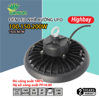 Đèn Led nhà xưởng UFO Highbay 150W, 200W. BH: 2 năm ( 1 đổi 1 )