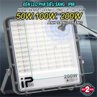 Đèn Pha Led 100W Chiếu Sáng Ngoài Trời Đủ Công Suất Chiếu Sáng Biển Quảng Cáo - Ánh Sáng Trắng - BH 2 Năm