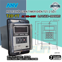 Rơ LE Thời Gian Timer Điện tử ( 2 số ) 9,9 giây~99 giờ
