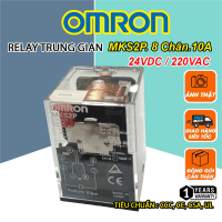 Relay Trung Gian OMRON MKS2P 8 Chân MKS3P 11 Chân 24VDC 220VAC Chính hãng