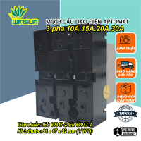 CB KHỐI MCCB Cầu dao điện Aptomat 3 pha 10A.15A.20A.30A