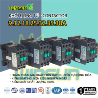 Khởi Động Từ - Contactor TENGEN 18/25/32/38 A (TENGEN TGC1)