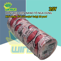 (Cây 10 Cuộn) Băng Keo Điện NANO TÔ Nga Dũng 20Y