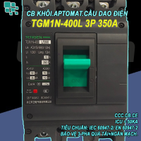 CB khối MCCB aptomat cầu dao điện 3P 350~800A A Tengen
