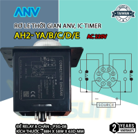 Rơ LE Thời Gian ANV, IC TIMER AH2- YA/B/C/D/E (mặt tủ)