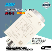 Rơ Le Thời Gian ANV, IC TIMER AH3-3 220VAC