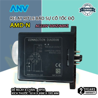 Relay Rơ le báo sự cố tốc độ ANV AMD-N