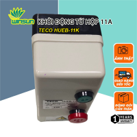 Khởi Động Từ Hộp 11A TECO HUEB-11K Contactor Điện Áp COIL 220V và 380V