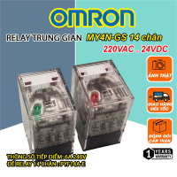 Relay Trung Gian OMRON MY2N-GS 8 chân MY4N-GS 14 chân 24VDC 220VAC Chính hãng