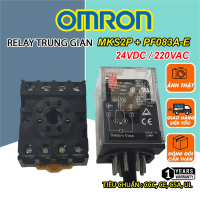 Relay Trung Gian OMRON MKS2P 8 Chân MKS3P 11 Chân 24VDC 220VAC Chính hãng