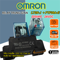 Relay Trung Gian OMRON LY2N-J 8 Chân LY4N-J 14 Chân 24VDC 220VAC Chính hãng