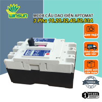 Cầu dao điện Aptomat 3 pha 16-63A CB KHỐI MCCB 