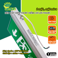 Đèn exit đèn thoát hiểm chỉ lối thoát 2 mặt YIFEI mặt mica độ sáng cao YF-1067