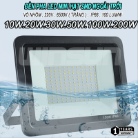 Đèn Pha Led Mini Hạt SMD Ngoài Trời 10w 30w 50w 100w 200w IP66
