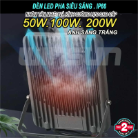 Đèn Pha Led 100W Chiếu Sáng Ngoài Trời Đủ Công Suất Chiếu Sáng Biển Quảng Cáo - Ánh Sáng Trắng - BH 2 Năm