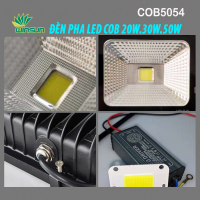 Đèn pha led COB 20W.30W.50W chiếu sáng ngoài trời 5054 Đủ Công Suất. BH: 2 năm ( 1 đổi 1 )