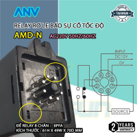 Relay Rơ le báo sự cố tốc độ ANV AMD-N