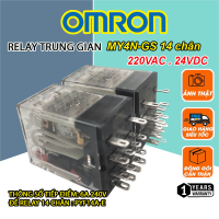 Relay Trung Gian OMRON MY2N-GS 8 chân MY4N-GS 14 chân 24VDC 220VAC Chính hãng