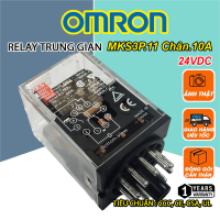 Relay Trung Gian OMRON MKS2P 8 Chân MKS3P 11 Chân 24VDC 220VAC Chính hãng
