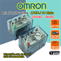 Relay Trung Gian OMRON LY2N-J 8 Chân LY4N-J 14 Chân 24VDC 220VAC Chính hãng