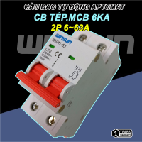 Cầu dao tự động Aptomat Tép Winsun, MCB, CB Tép
