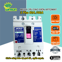  Cầu dao điện Aptomat 3 pha 80A 100A CB KHỐI MCCB 