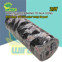 (Cây 10 Cuộn) Băng Keo Điện NANO TÔ Nga Dũng 20Y