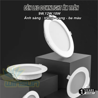 Đèn Led downlight âm trần 9W,12W, 18W, 24W (tròn)