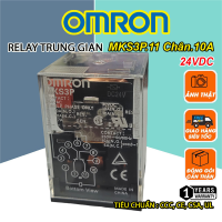 Relay Trung Gian OMRON MKS2P 8 Chân MKS3P 11 Chân 24VDC 220VAC Chính hãng