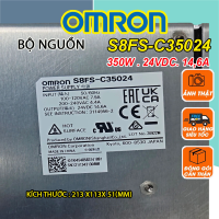 Bộ nguồn 350W 24V Omron S8FS-C35024 chính hãng Adapter chất lượng cao