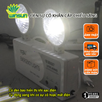 Đèn Sự Cố Khẩn Cấp Chiếu Sáng Hộp Sắt - Đèn Khẩn Cấp 2 giờ YF-1057