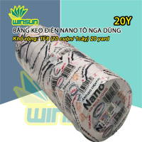 (Cây 10 Cuộn) Băng Keo Điện NANO TÔ Nga Dũng 20Y