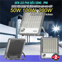 Đèn Pha Led 100W Chiếu Sáng Ngoài Trời Đủ Công Suất Chiếu Sáng Biển Quảng Cáo - Ánh Sáng Trắng - BH 2 Năm