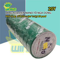 (Cây 10 Cuộn) Băng Keo Điện NANO TÔ Nga Dũng 20Y